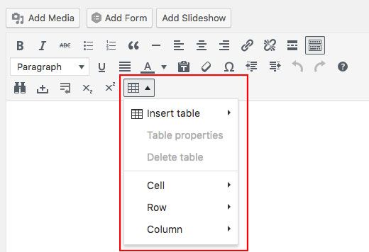 wp-tables